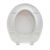 Bemis 70 (White) Economy Plastic Round Toilet Seat Bemis